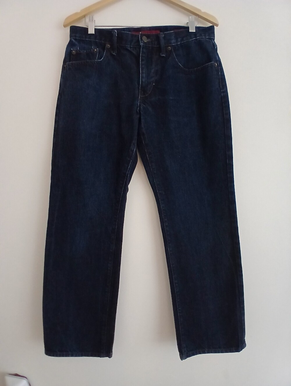 BR Limited Edition Modern Straight leg Premium Denim Dark wash Sz 32/30 EUC